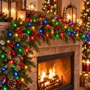 Ver imagem 5 de Pisca Pisca de Natal 100 Leds 8 Metros 127V 8 Funções:Colorido - Fio Verde