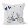 Kit 4 Capas De Almofadas Decorativas Own O Amor Mora Aqui Azul 45x45cm - 3