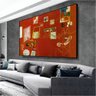 Quadro Decorativo Henri Matisse O Estúdio Ateliê Vermelho:150x100/PRETA - 3