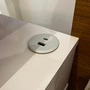 Ver imagem 4 de Mesa de Apoio com Portas Usb Théo Cinamomo/off White Artely