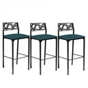 Ver imagem 1 de Kit 3 banquetas Eliza Gourmet Azul turquesa-Gat Magazine
