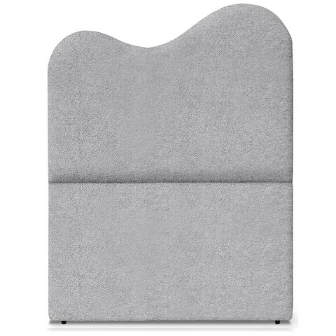 Cabeceira Solteiro 100 Cm com Frame Selena Boucle Cinza Artte