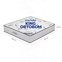 Ver imagem 3 de Colchão King Ortobom Highfoam Espuma Alta Densidade Hr 45 Pró Aditivada Conforto Firme 28cm Altura