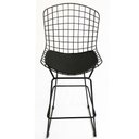 Ver imagem 2 de Banqueta média Bertoia preta altura 60cm - Poltronas do Sul