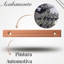 Ver imagem 3 de Kit 5 Puxadores Cobre Wave Cava 30cm Alumínio para Marcenaria Armário e Porta MDF