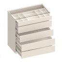 Ver imagem 2 de Cômoda 5 Gavetas Belize Branco
