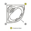 Ver imagem 3 de Banheira Hidromassagem Astra Quantum Super Luxo 190cmx140cmx55cm - 08 Jatos Gel Coat P1 Sem Aquecedo