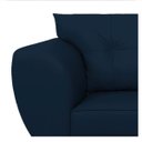 Ver imagem 5 de Sofá 2 Lugares Tulipa Suede Azul Marinho - ADJ Decor