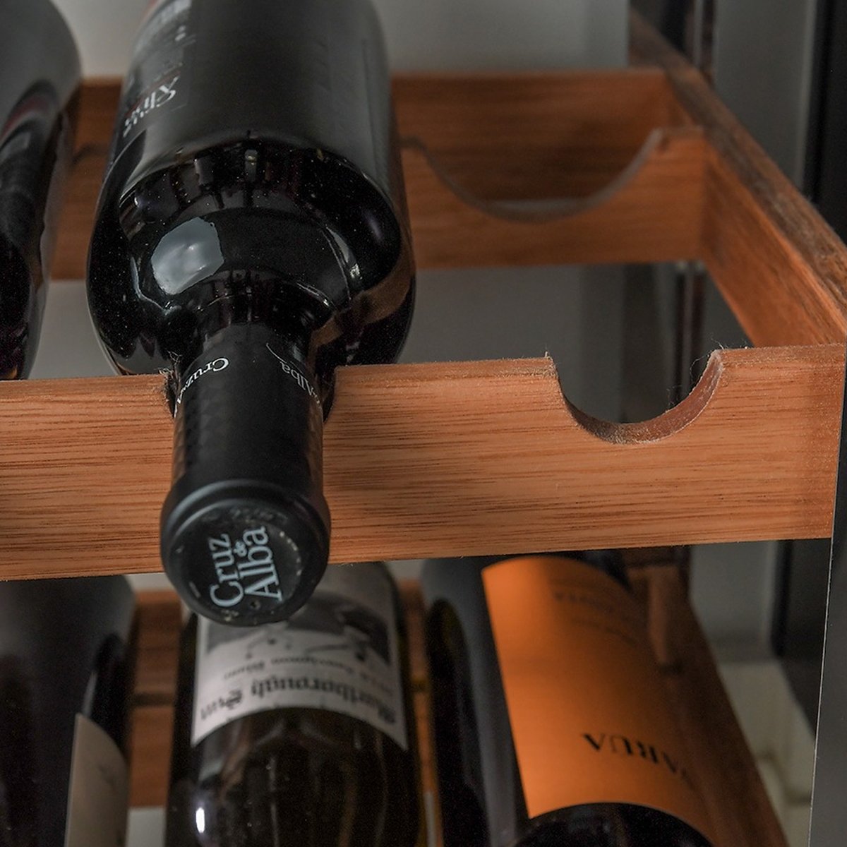 Adega de Vinho Modular 4 Garrafas Essence Suporte para Garrafas em ...
