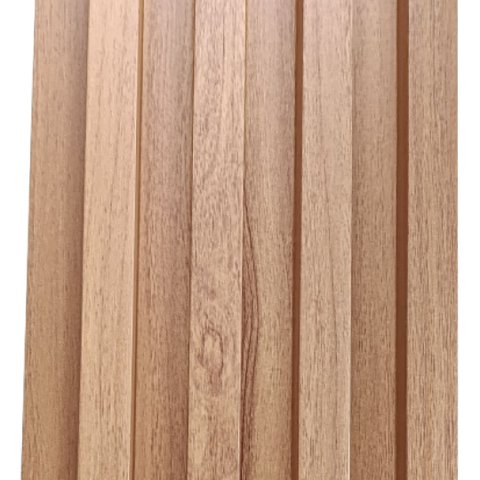 Painel Ripado Eco Placa 290 X 16 X 2,5 Cm Wpc Cumaru