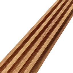 Painel Ripado Eco Placa 290 X 16 X 2,5 Cm Wpc Cumaru - 2