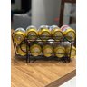 Suporte Organizador Latas Geladeira Porta Aramado 10 Latinhas Armário - 2