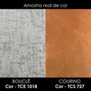 Ver imagem 5 de Poltrona Decorativa Verso Pes Madeira Boucle e Courino Tce 1018 Tcs 727 Moll