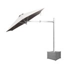 Ver imagem 3 de Ombrelone Lateral - 2,00m de Diâmetro - em Alumínio - Base Cachepô - Persianet - 07 – Cinza