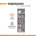 Ver mais imagens de Armário Multiuso para Lavanderia 2 Portas 4 Prateleiras Madrid