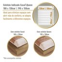 Ver imagem 6 de Cama de Casal/Queen Suspensa com LED 2 Portas e Nichos Multimóveis Crart-CAM004 Mel/Grafite