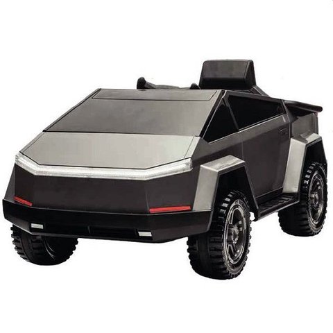Carro Eletrico Infantil 12v Supertruck Prata Unitoys