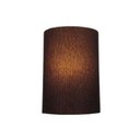 Ver imagem 1 de Arandela Meia Cana Retro Vivare Md-2003 Cúpula em Tecido 25/18x10cm - Bivolt - Café - 110V/220V