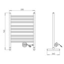 Ver imagem 2 de Toalheiro Térmico Conceito Essencial Mobile 127V Branco