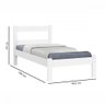 Cama de Solteiro Perola Plus Branco Brilho J.a - 3