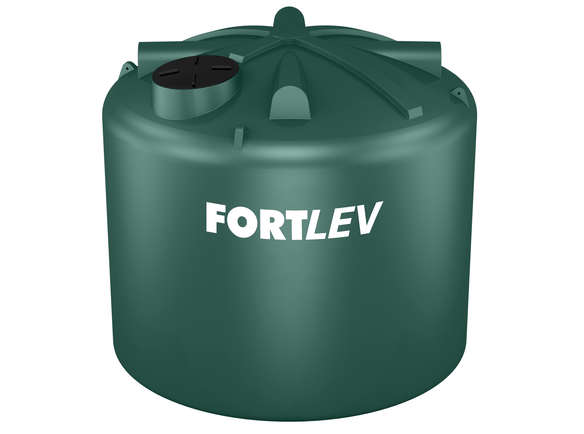 Tanque Fortlev Verde 20000l Polietileno 20000 Litros Verde - 2