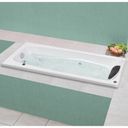 Ver imagem 2 de Banheira Hidromassagem Astra Bella Super Luxo 140CMX70CMX38CM - 03 Jatos Gel Coat P4 com Aquecedor Branco