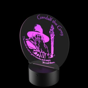 Luminária de Led - Gandalf Senhor Dos Anéis