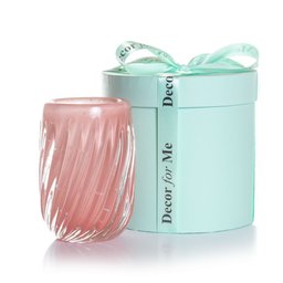 Vaso Murano Venlo "p" Quartzo Rosa - 2