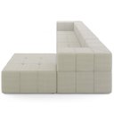 Ver imagem 7 de Sofá 4 Lugares para Sala Living Modular com Puff 352cm Lancaster F04 Linho Cru - Lyam Decor