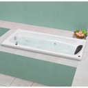 Ver imagem 2 de Banheira Hidromassagem Astra Bella Luxo 150CMX70CMX38CM - 03 Jatos Gel Coat P2 sem Aquecedor Branco