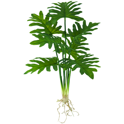 PLANTA ÁRVORE ARTIFICIAL IMBÉ LUXO C/RAIZ 66CM VERDE