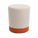 Ver imagem 3 de Puff Rodapé Cobre Fosco, Cor Bege Linho - Let Móveis
