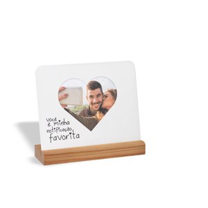 PORTA RETRATO 10x15 VOCE NOTIFICACAO