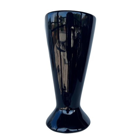 Decoração sala vaso centro de mesa preto taça moderno decor
