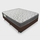 Ver imagem 1 de Cama Box Casal Blindada + Colchão De Espuma D33 - Ortobom - iso 100 138cm - Marrom