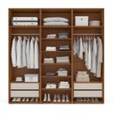 Ver imagem 2 de Closet 240cm Modular com Maleiro Luna