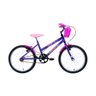 Bicicleta Aro 20 Mtb Girl Infantil Tridal - Lilás - 1