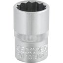 Ver imagem 1 de Soquete Estriado com Encaixe de 1-2 Gedore Red Ostenvonder 18mm Aço Cromo Vanádio