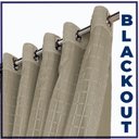 Ver imagem 5 de cortina blackout Miami de quarto sala 5,50 x 2,90 bege