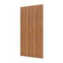 Ver imagem 2 de Painel Ripado para Sala de Estar 134cm x 183cm Marrom/Freijo Dalla Costa