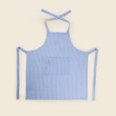 Ver imagem 1 de Avental Algodão Listrado Azul - A\casa