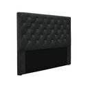 Ver imagem 1 de Cabeceira Cama Box Casal 140 Cm Tania Veludo S04 - D'Rossi Cor Preto