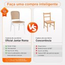 Ver imagem 3 de Cadeira de Jantar Roma para Sala e Cozinha - Branco - 1