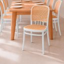 Ver imagem 1 de Cadeira de Jantar Roma para Sala e Cozinha - Branco - 1