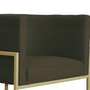 Ver imagem 5 de Kit 02 Poltronas Luana Para Sala Suede Cores - DS Estofados - Marrom