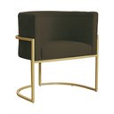 Ver imagem 2 de Kit 02 Poltronas Luana Para Sala Suede Cores - DS Estofados - Marrom