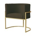 Ver imagem 4 de Kit 02 Poltronas Luana Para Sala Suede Cores - DS Estofados - Marrom