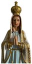 Ver imagem 2 de Imagem da Nossa Senhora de Fátima Santa em Resina 30,5 cm