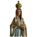 Ver imagem 2 de Imagem da Nossa Senhora de Fátima Santa em Resina 30,5 cm