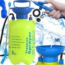 Ver imagem 7 de Pulverizador Agricola Borrifador Manual 5 Litros Bomba Veneno Grande de Compressao Detetizacao Later